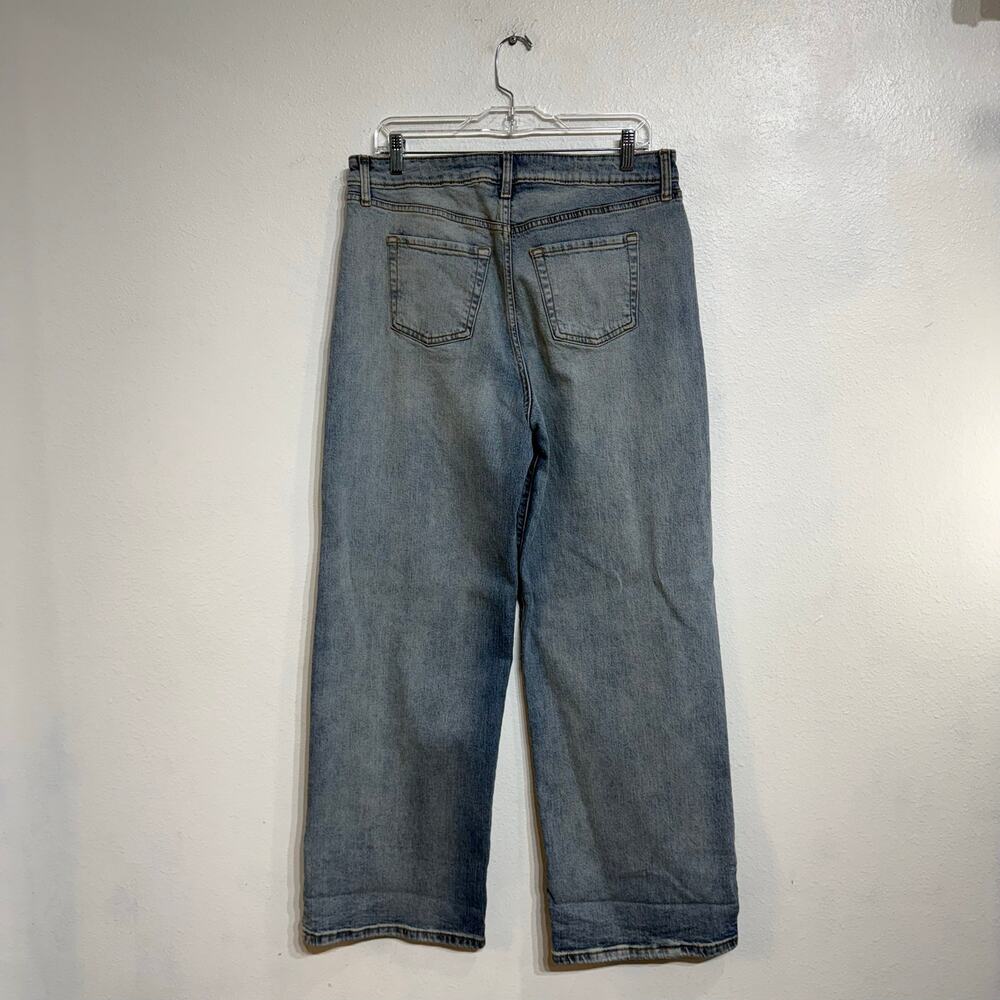 Wild Fable Light Wash High Rise Baggy Jeans Sz 10R - Picture 9 of 10